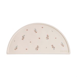 Mushie Silicone Mat - Pink Flowers